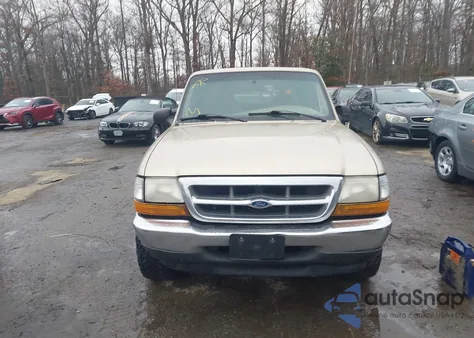 2000 Ford Ranger Xl/Xlt z USA, uszkodzony, nr VIN 1FTYR14VXYTA16589